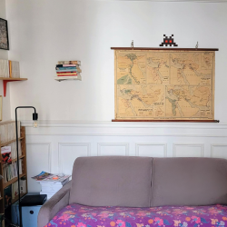 Kit mosaïque "Basic noir" - Ambiance dans un appartement