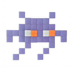 Kit mosaïque "Flying Pixman" indigo - Chef Pixel